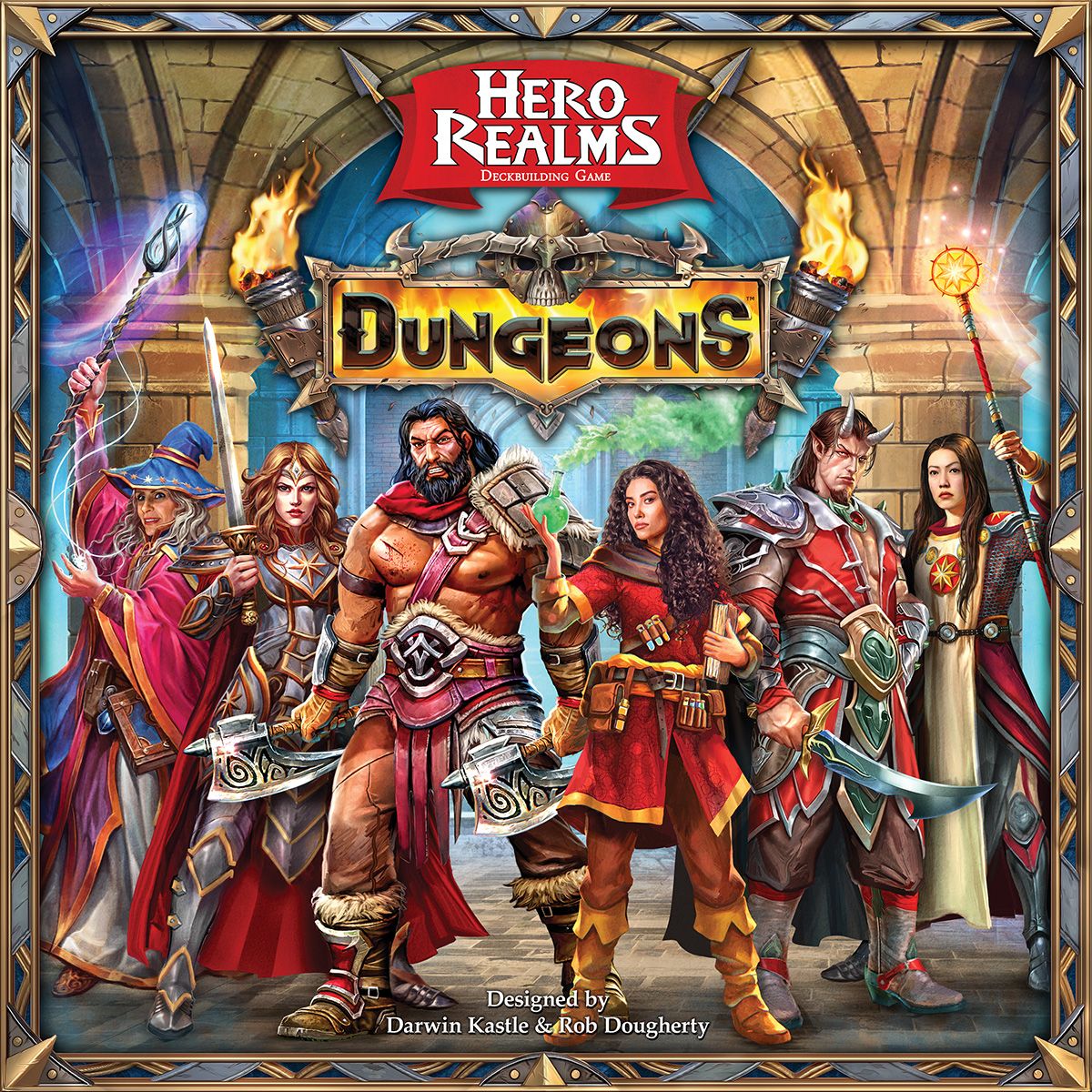 Hero Realms Dungeons Okładka